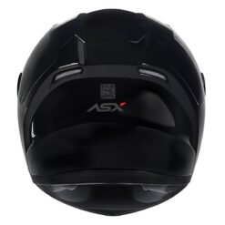 CAPACETE ASX CITY SOLID BRILHO PRETO/GRAFITE