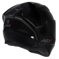 CAPACETE ASX CITY SOLID BRILHO PRETO/GRAFITE