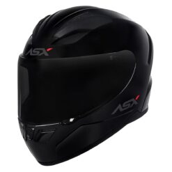 CAPACETE ASX CITY SOLID BRILHO PRETO/GRAFITE